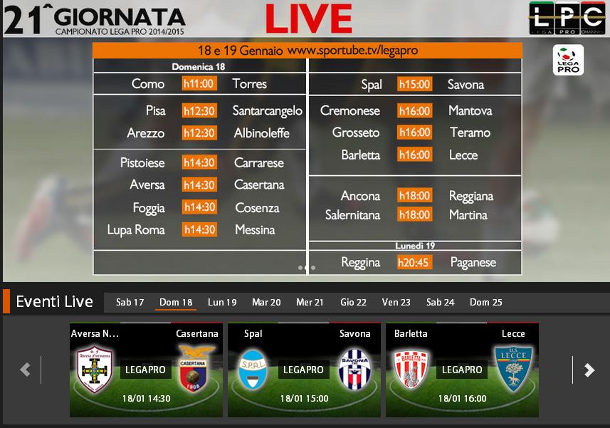 Spal Savona Gol E Highlights Su Sportube Tv Ecco Come Vederli