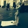 Il blitz artistico "Fu'renze", il David superdotato e polemico di Pep Marchegiani 03