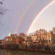 doppio arcobaleno a roma 01
