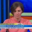 Amanda Knox piange in tv04