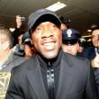 Clarence Seedorf arriva al Meazza e siede accanto a Galliani 08
