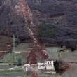 Termeno, la grande frana. Evacuato il maso Freisinger2