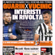 Vucinic-Guarin, la rivolta dei tifosi dell'Inter sulle prime pagine dei giornali 01