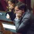 Il marito Francesco Boccia, presente in Aula al momento del suo discorso