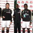 Huawei e Milan, consegnati i device a Rami, Montolivo, Seedorf, Essien, Honda