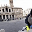 Forconi lasciano basilica di S.Maria Maggiore dopo due notti04