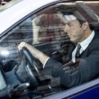 Matteo Renzi a Palazzo Chigi con la Smart depista i cronisti03