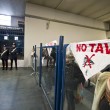 No Tav, udienza maxi processo caos nell'aula bunker6
