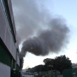 Osmaronno (Firenze). Incendio in capannone: bruciano tre laboratori cinesi04