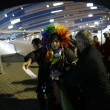 Sochi, Vladimir Luxuria fermata a ingresso stadio con Iene Pio e Amedeo01