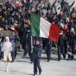 Sochi: sfila l'Italia, tanti tricolori e Letta saluta01