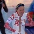 La sexy gaffe di Olga Graf a Sochi