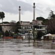 Roma, allarme Tevere rientrato, ma fiume ancora sotto osservazione (foto) 5