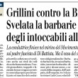 Di Battista-Bignardi, Giornale: "Svelata la barbarie degli intoccabili alla Sofri"