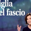 Daria Bignardi, Libero: "La figlia del fascio, padre camibia nera e il poeta Govoni..."