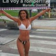 Mariana Diarco, la playmate ex di Schelotto nuda in piazza a Buenos Aires07