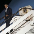 Obama arriva a Roma01
