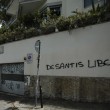 "Daniele De Santis libero" e "Ciro Boom": a Roma scritte pro "Gastone" e contro Esposito