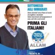 Manifesti elettorali: Magdi Allam anti stranieri e "Vota uno come te. Finocchio"