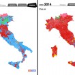 Elezioni Europee 2014: guarda le 18 mappe del voto