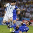 Argentina-Bosnia 2-1: FOTO. I gol di Messi e Ibisevic, Viky Xipolitakis…