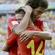 Belgio-Algeria 2-1, le FOTO: la partita, lo stadio, i tifosi