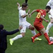 Belgio-Algeria 2-1, le FOTO: la partita, lo stadio, i tifosi