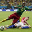 Camerun-Croazia 0-4, FOTO: Olic, Perisic, doppio Mandzukic. Espulso Song