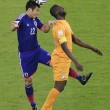 Costa D’Avorio-Giappone 2-1. FOTO e HIGHLIGHTS della partita meno vista dei Mondiali 2014