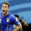 Marchisio esulta dopo il gol all'Inghilterra