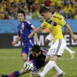 James Rodriguez (Colombia) miglior giocatore Fifa dei gironi Mondiali 2014