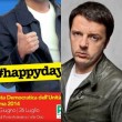 Festa Pd Roma: sul manifesto "Happy Days" c'è il premier versione Renzie FOTO01