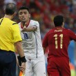 Spagna-Cile 0-2: FOTO, tabellino e pagelle. I gol di Vargas e Aranguiz, la disfatta spagnola