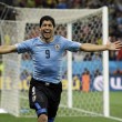 Uruguay-Inghilterra 2-1, le FOTO: i gol di Suarez e Rooney, lo stadio, i tifosi