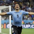 Uruguay-Inghilterra 2-1, le FOTO: i gol di Suarez e Rooney, lo stadio, i tifosi