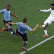 Uruguay-Inghilterra 2-1, le FOTO: i gol di Suarez e Rooney, lo stadio, i tifosi