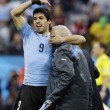 Uruguay-Inghilterra 2-1, le FOTO: i gol di Suarez e Rooney, lo stadio, i tifosi