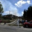 Roma, via di Vigna Murata: deposito edile in fiamme13