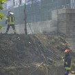 Roma, via di Vigna Murata: deposito edile in fiamme34