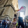 Lisa Torrisi, pornostar, alla Festa dei Giovani Democratici a Napoli 1