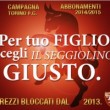 "Un vero toro si vede da come usa le palle", la campagna abbonamenti del Torino 1