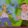 Simpson-Griffin, puntata speciale insieme. Rissa tra Homer e Peter VIDEO FOTO 1