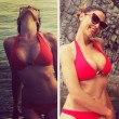 Cecilia Capriotti in sexy bikini rosso04
