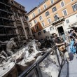 Fontana di Trevi, restauri: aperta al pubblico la passerella 023