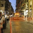 Napoli, cade pezzo cornicione Galleria Umberto10