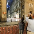 Napoli, cade pezzo cornicione Galleria Umberto8