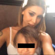 Belen Rodriguez posta video con Santiago. Il bambino deriso su Fb