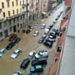 Maltempo Milano, esonda fiume Seveso 2