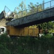 Roma, ponte crolla su camion