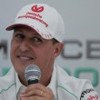 "Schumacher a casa a fine estate" Comunica sbattendo le palpebre